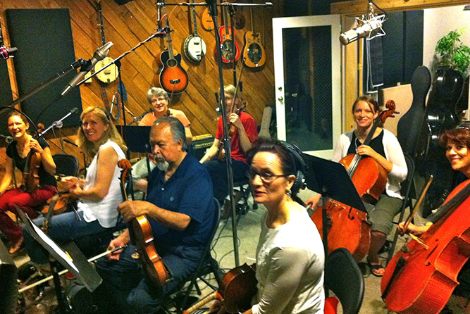 String Session Rosewood Recording Studio